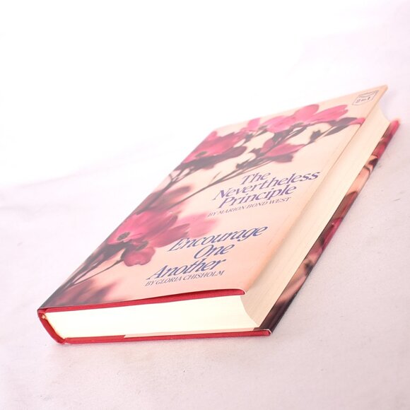 1986 The NEVERTHELESS PRINCIPLE & ENCOURAGE ONE ANOTHER Hardcover Book 2in1 - Picture 3 of 12